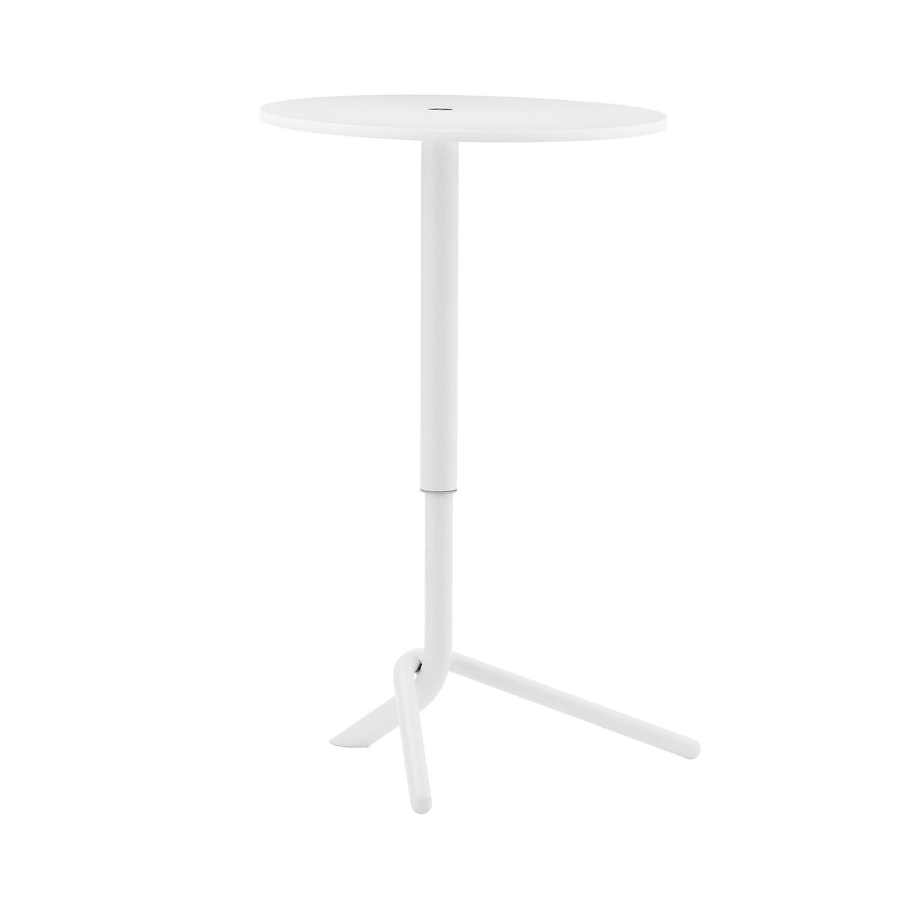 Lift Side Table: White