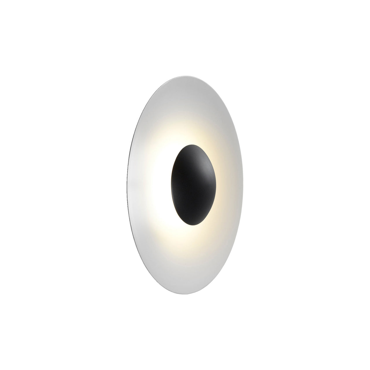 Ginger Wall Light: 60C + Oak + White
