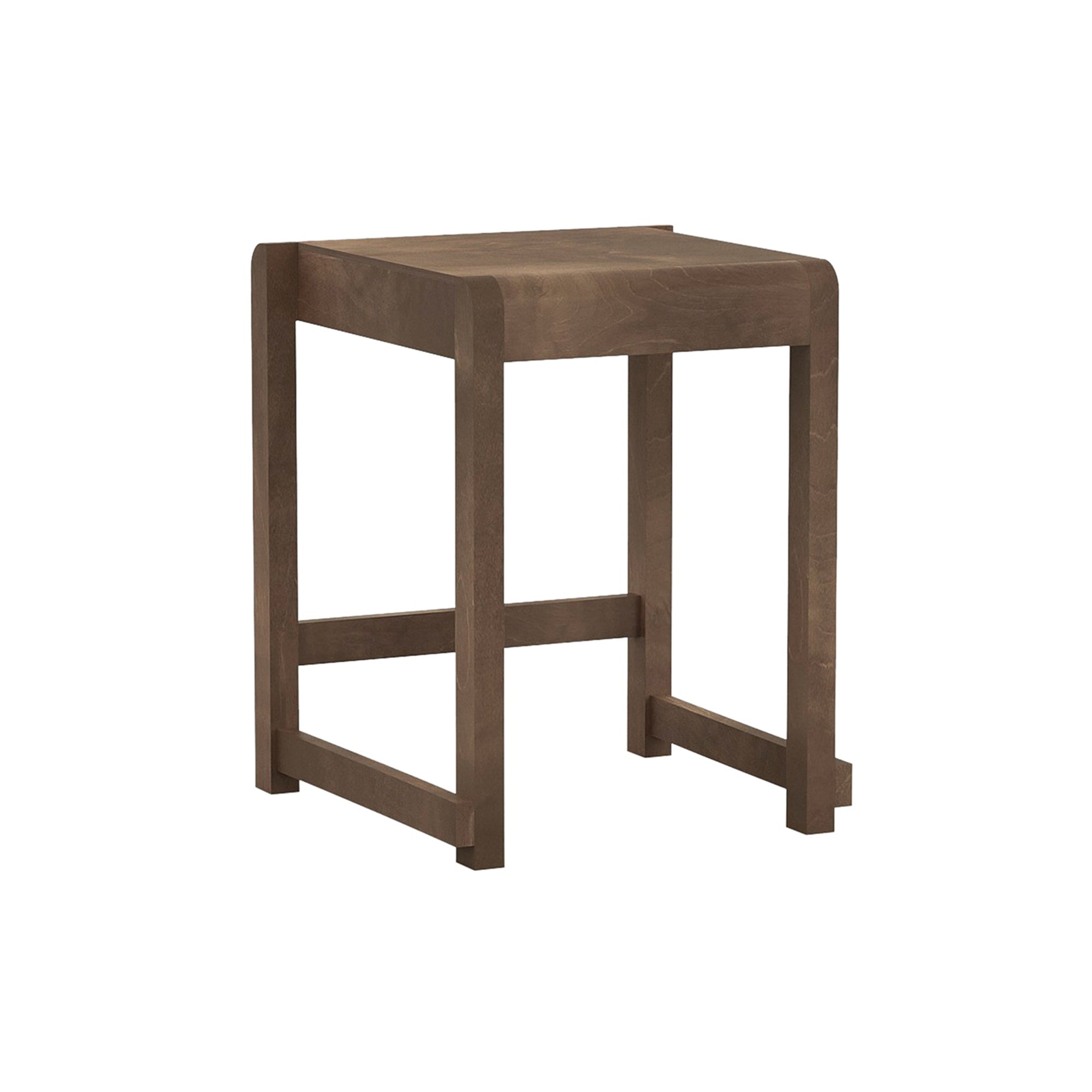 01 Low Stool : Dark Birch