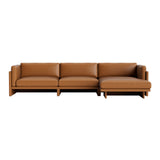 Softy Modular Sofa: 4 Seater with Right Chaise Lounge