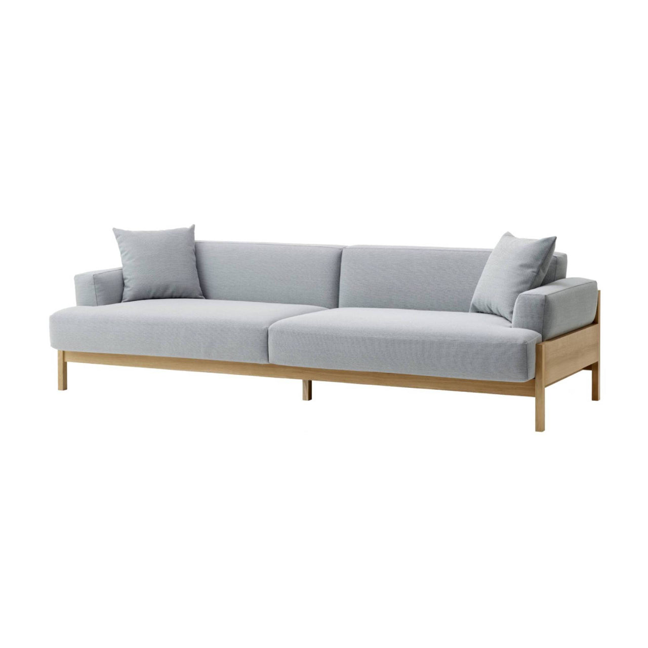 Kinuta Sofa: 2 Seater A-S01 + Pure Oak