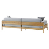 Kinuta Sofa: 2.5 Seater A-S01: Pure Oak