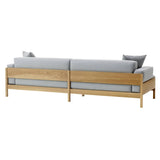 Kinuta Sofa: 2.5 Seater A-S01 + Pure Oak