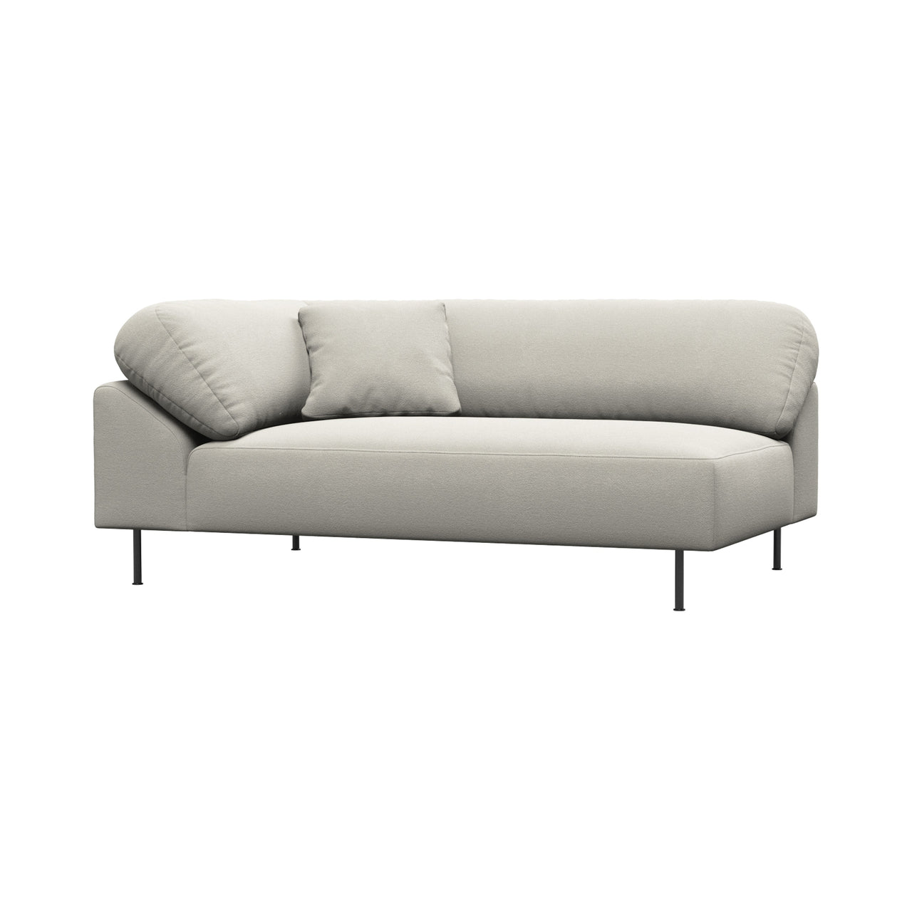 Collar Sofa: Open End: Left