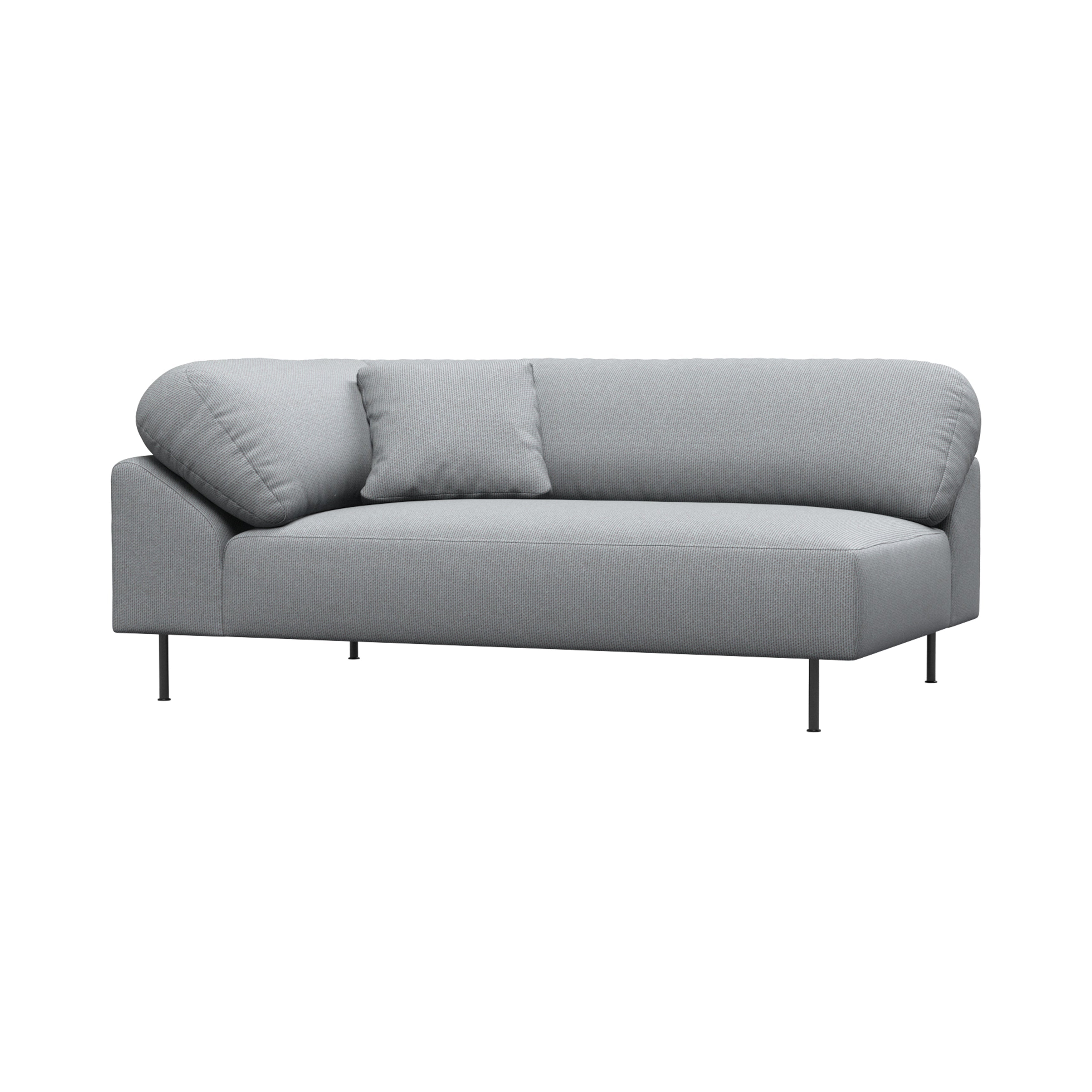 Collar Sofa: Open End: Left