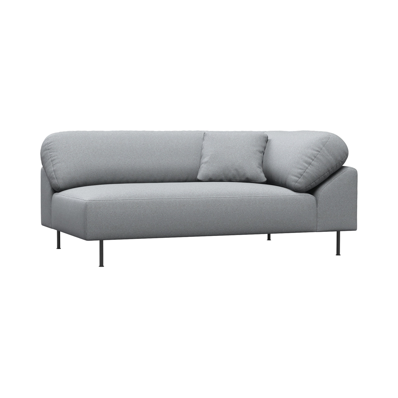 Collar Sofa: Open End: Right