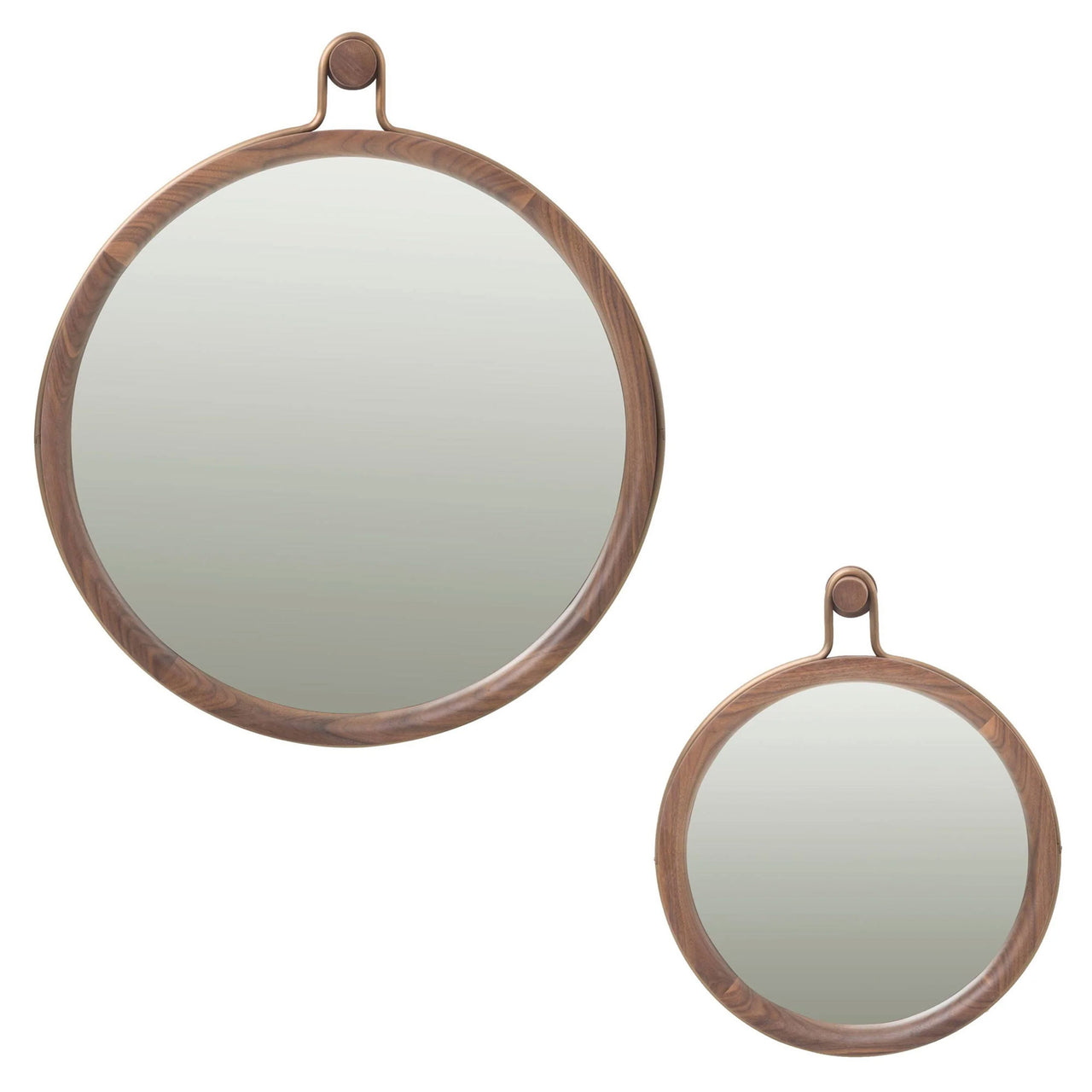 Utility Round Mirror