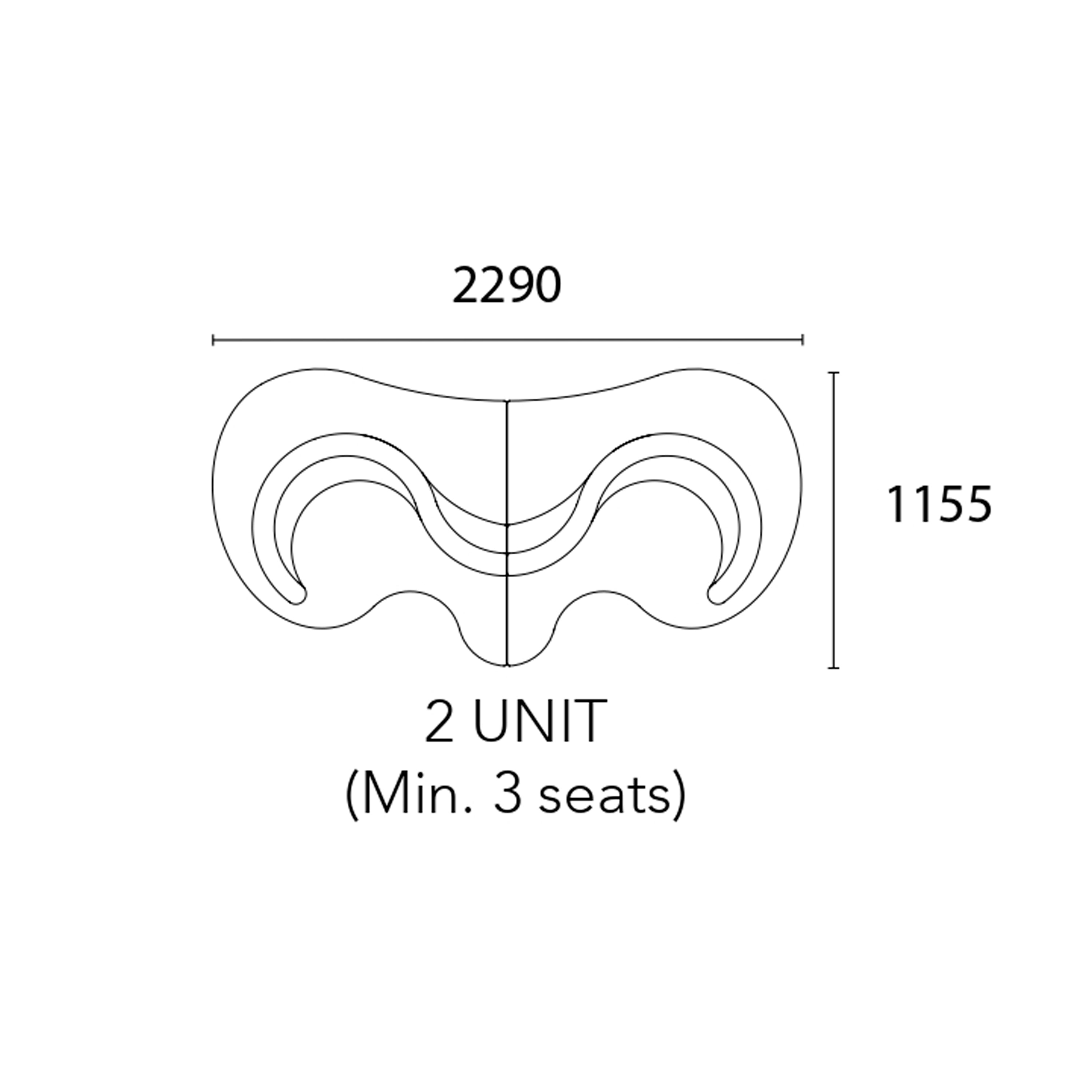 Cloverleaf Sofa