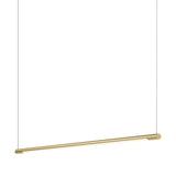 Form. Linear Suspension 6ft: Brushed Brass