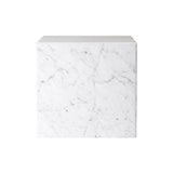 Plinth Podium: Cubic + White Carrara Marble