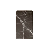 Plinth Podium: Tall + Grey Kendzo Marble