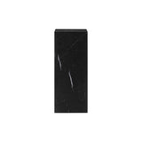 Plinth Pedestal: Black Marquina Marble