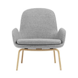 Era Lounge Chair: Low + Wood Base + Oak