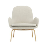 Era Lounge Chair: Low + Wood Base + Oak