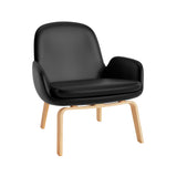 Era Lounge Chair: Low + Wood Base + Oak
