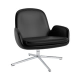 Era Lounge Chair Swivel: Low + Aluminum