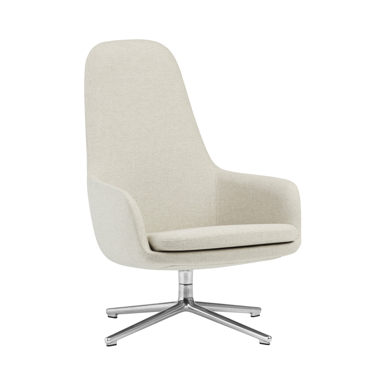 Era Lounge Chair Swivel: High + Aluminum