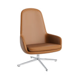 Era Lounge Chair Swivel: High + Aluminum