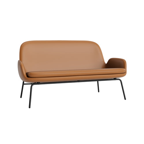 Era Sofa: Metal Base + Black Steel