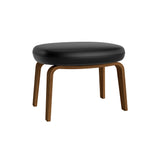 Era Footstool: Wood Base + Walnut