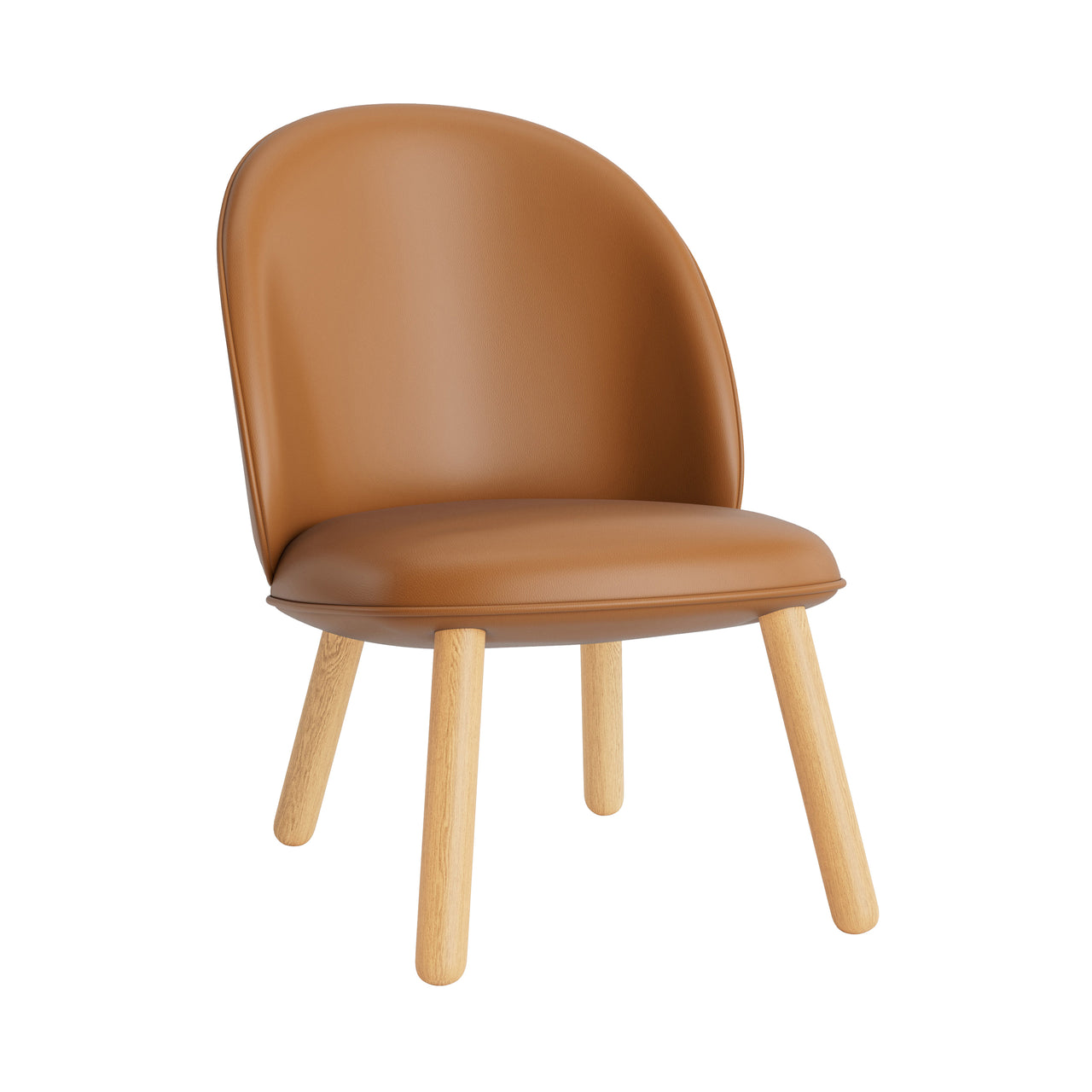Ace Lounge Chair: Oak