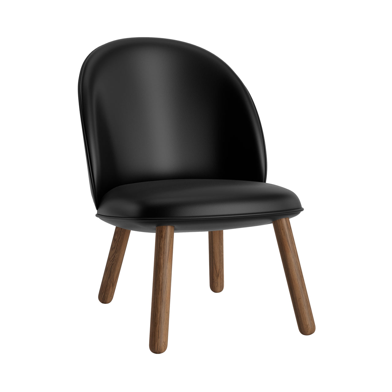 Ace Lounge Chair: Smoked Oak