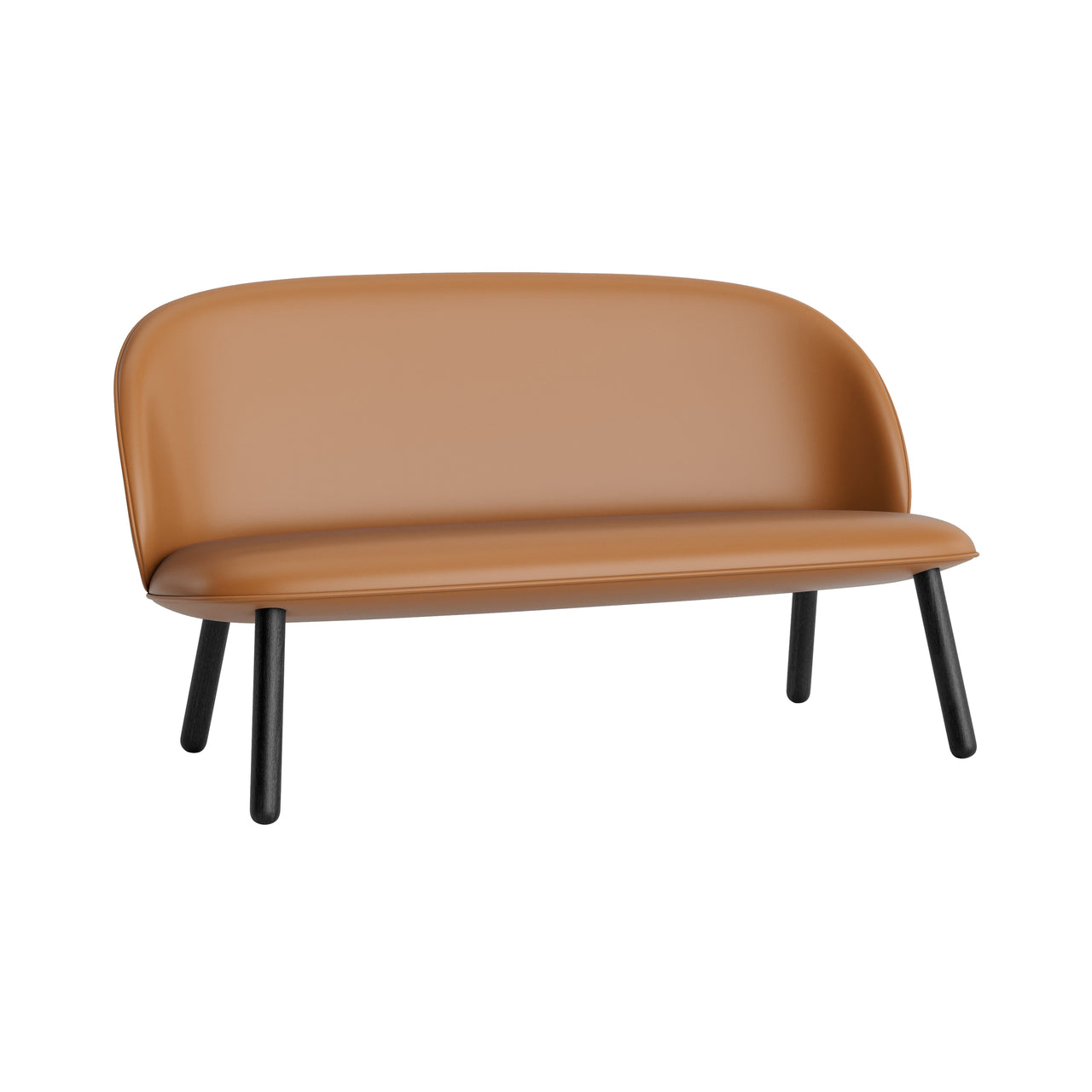 Ace Sofa: Black Oak