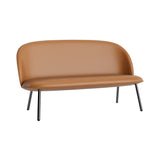 Ace Sofa: Steel Base + Black Metallic