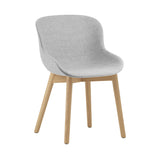 Hyg Chair: Wood Base + Full Upholstered + Oak