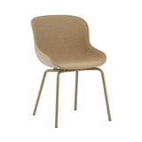 Hyg Chair: Steel Base + Front Upholstered + Sand