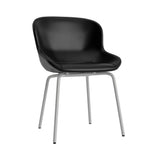 Hyg Chair: Steel Base + Full Upholstered + Grey