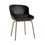 Hyg Chair: Steel Base + Full Upholstered + Olive