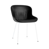 Hyg Comfort Chair: Steel Base + Full Upholstered + White