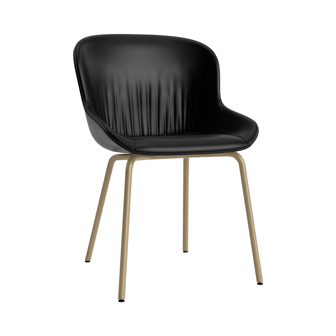 Hyg Comfort Chair: Steel Base + Full Upholstered + Sand