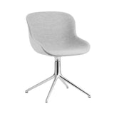 Hyg 4 Legs Swivel Chair: Fully Upholstered + Aluminum