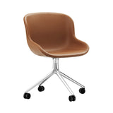 Hyg Chair Swivel 4W: Full Upholstered + Aluminum