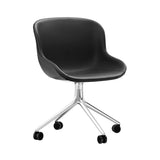 Hyg Chair Swivel 4W: Full Upholstered + Aluminum