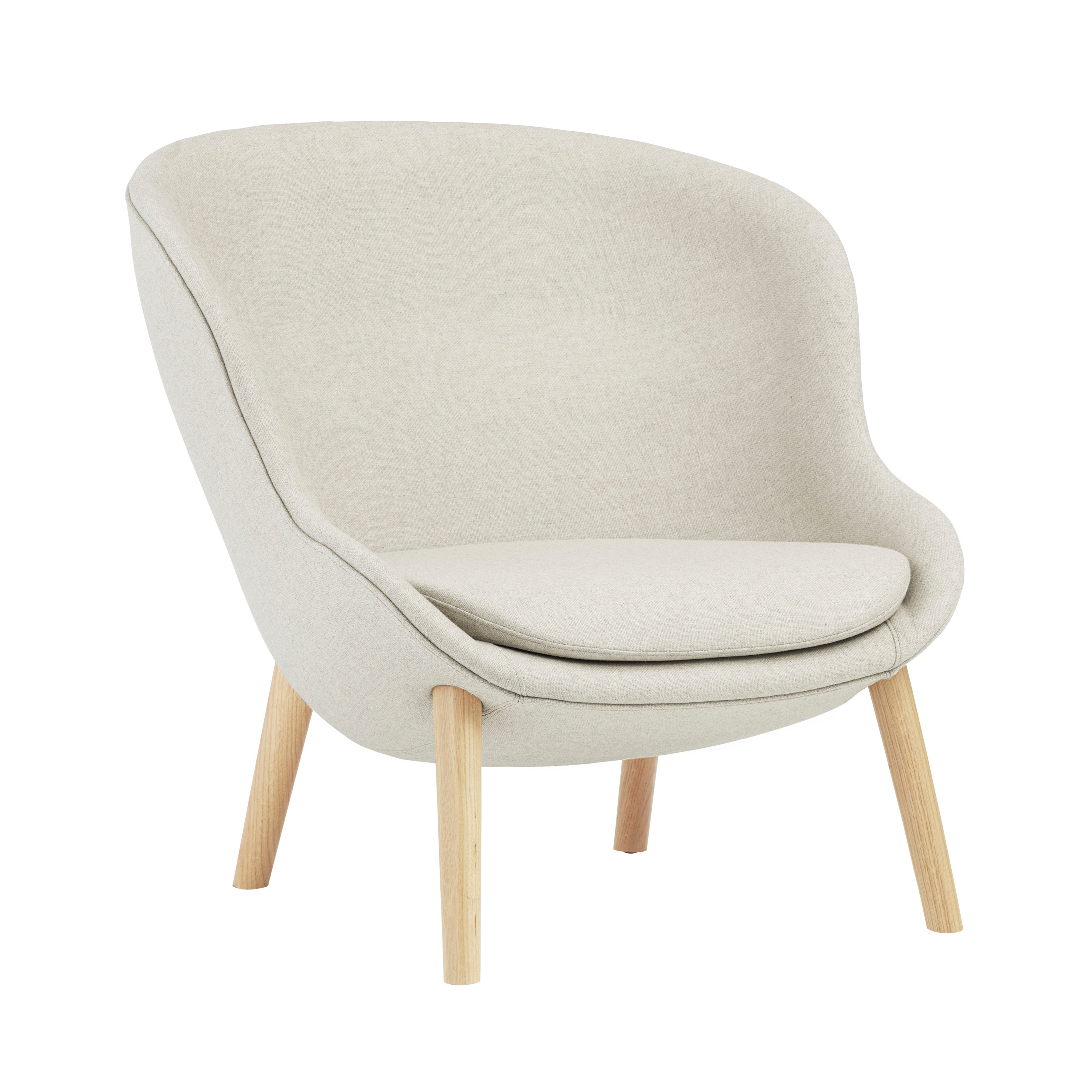 Hyg Lounge Chair: Low + Oak