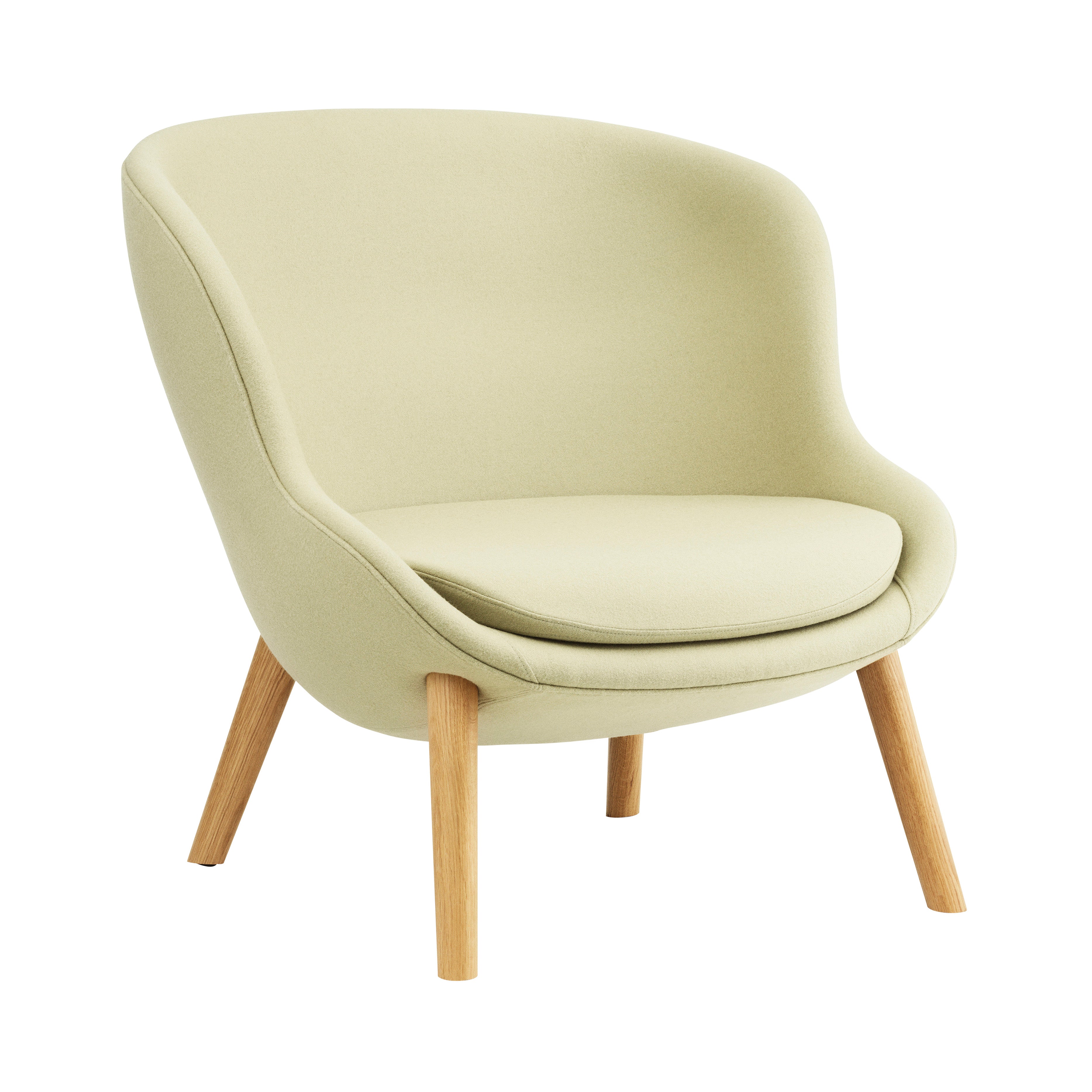 Hyg Lounge Chair: Low + Oak