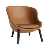 Hyg Lounge Chair: Low + Black Oak
