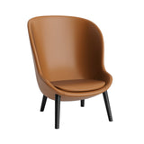 Hyg Lounge Chair: High + Black Oak