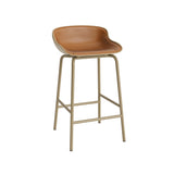 Hyg Bar + Counter Stool: Front Upholstered + Counter + Sand
