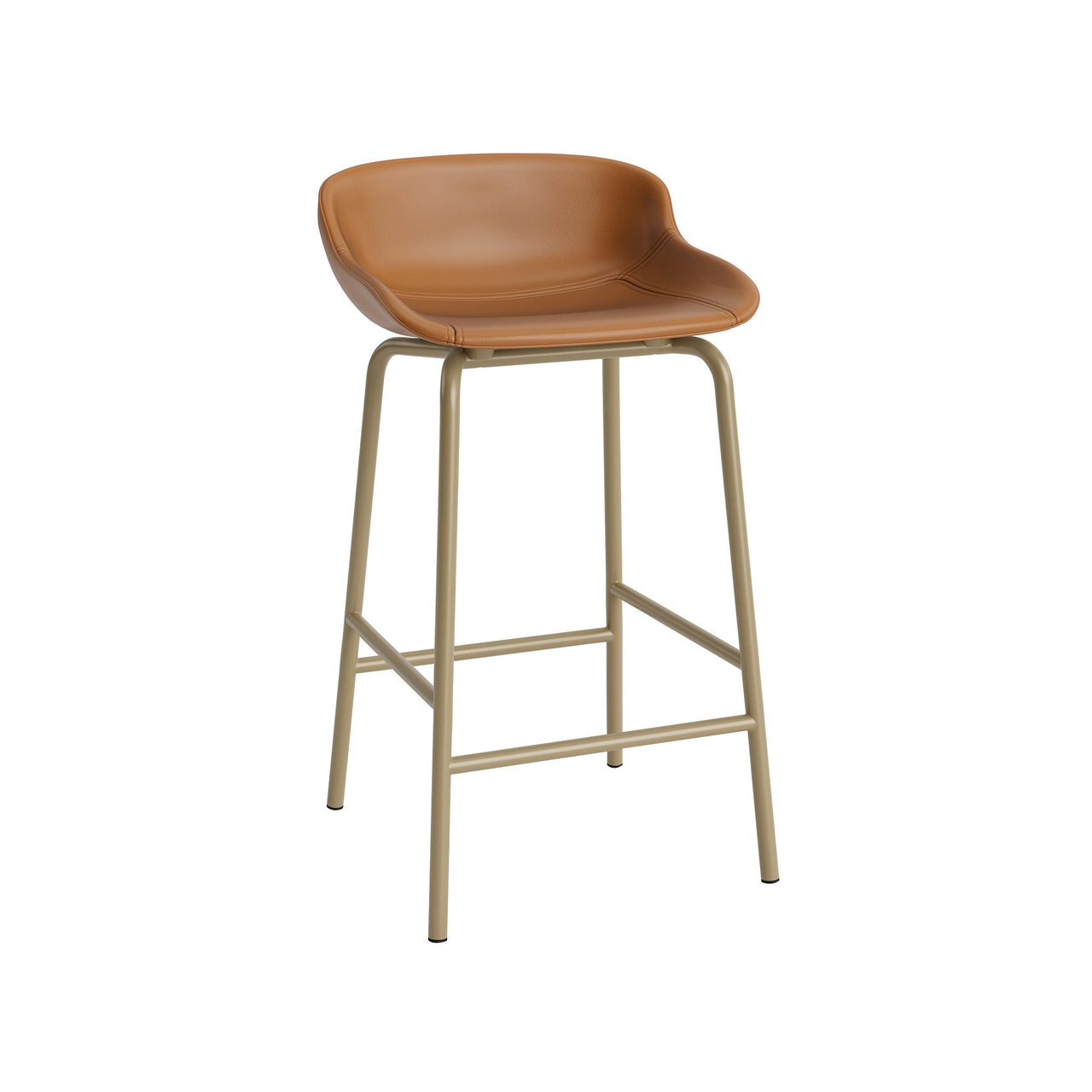 Hyg Bar + Counter Stool: Fully Upholstered + Counter + Sand