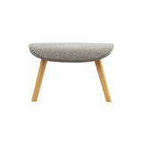 Hyg Footstool: Wood Base + Oak