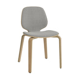 My Chair: Wood Base + Front Upholstered