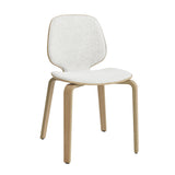 My Chair: Wood Base + Front Upholstered