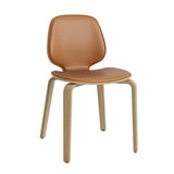 My Chair: Wood Base + Front Upholstered