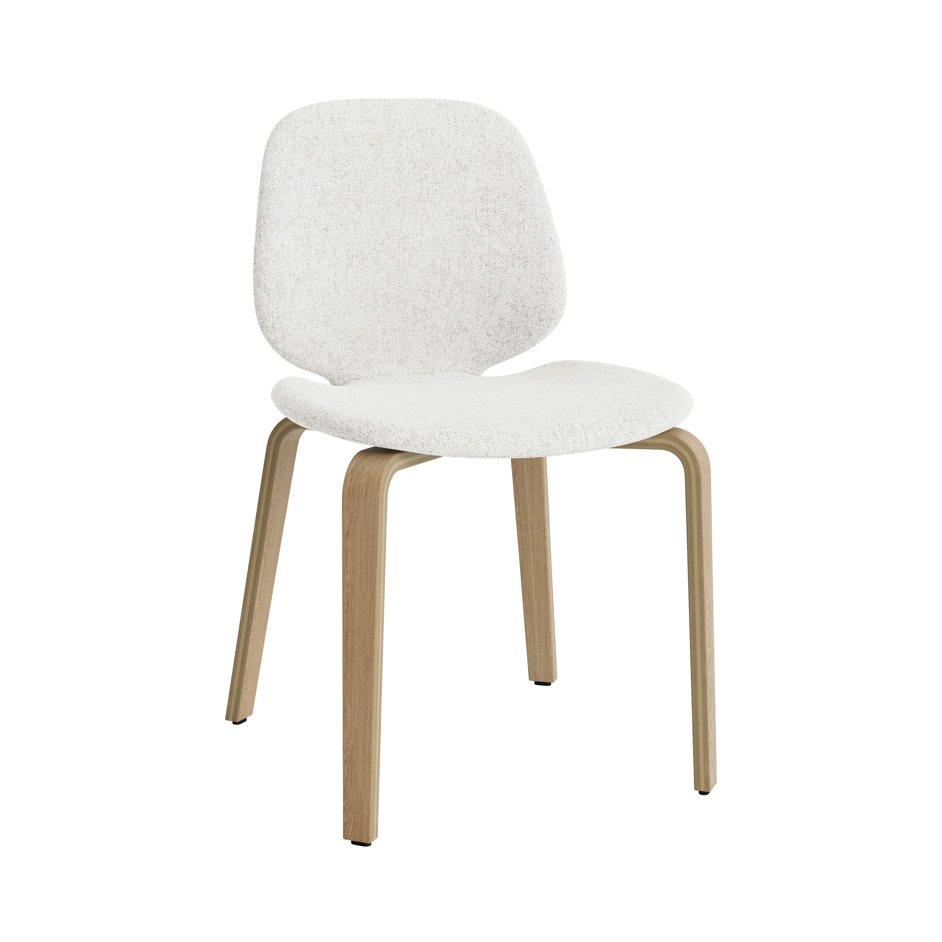 My Chair: Wood Base + Fully Upholstered