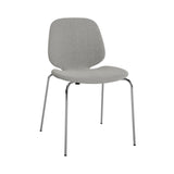 My Chair: Metal Base + Fully Upholstered + Chrome