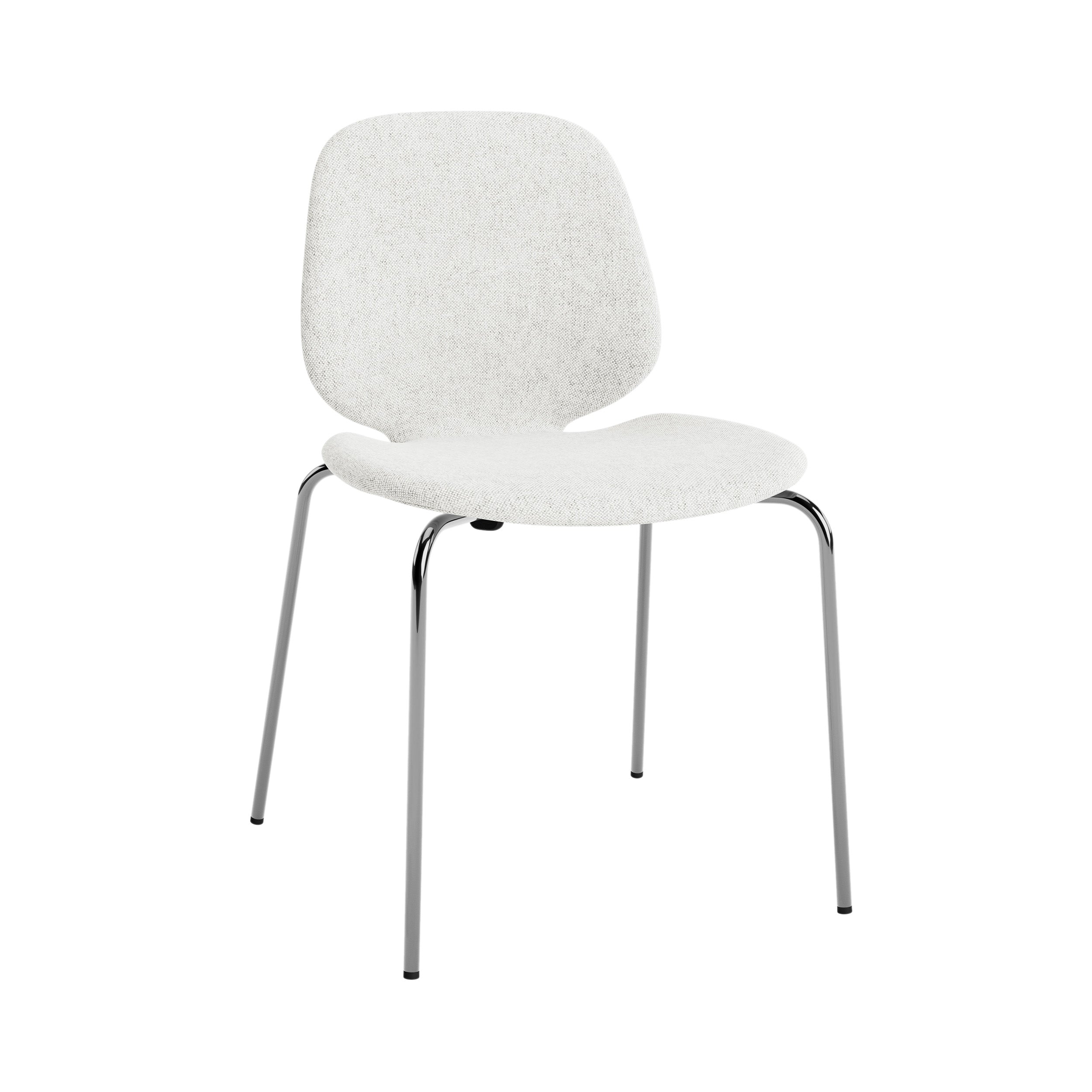 My Chair: Metal Base + Fully Upholstered + Chrome